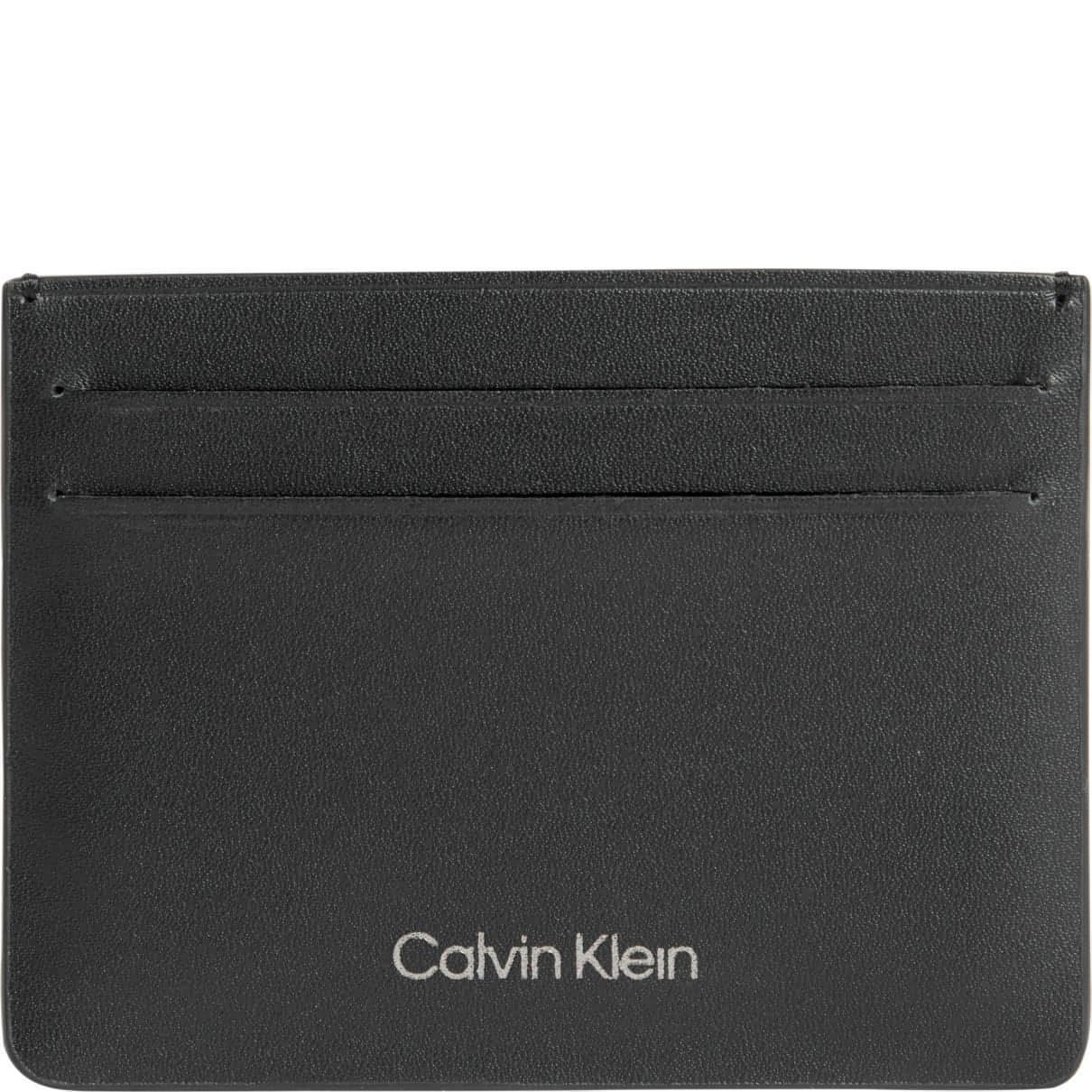 CALVIN  KLEIN vyriška juoda piniginė Concise cardholder 4cc