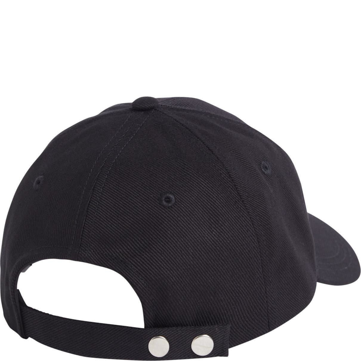 CALVIN  KLEIN vyriška juoda kepurė Modern metal  cap