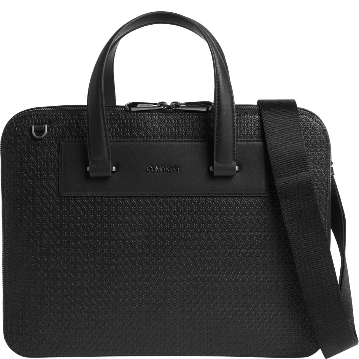 CALVIN  KLEIN vyriškas juodas nešiojamojo kompiuterio krepšys Minimalism slim laptop bag