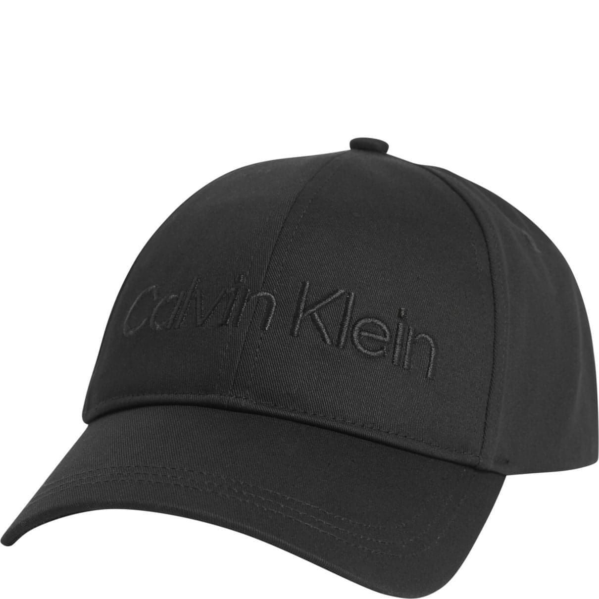 CALVIN KLEIN moteriška juoda kepurė Must minimum logo cap