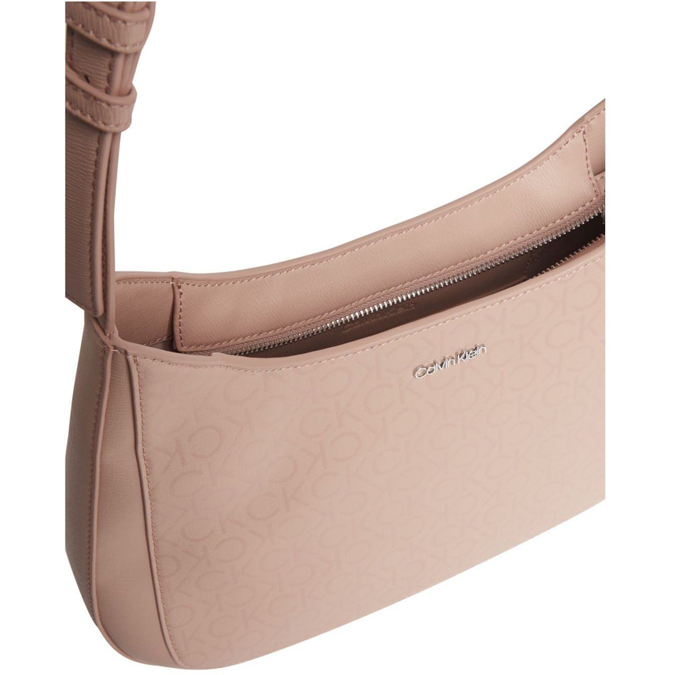 CALVIN KLEIN moteriškas rožinis krepšys per petį Must shoulder bag