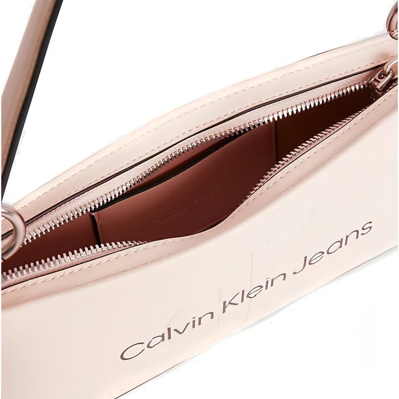 CALVIN KLEIN JEANS moteriškas rožinis krepšys per petį Sculpted shoulder pouch mono