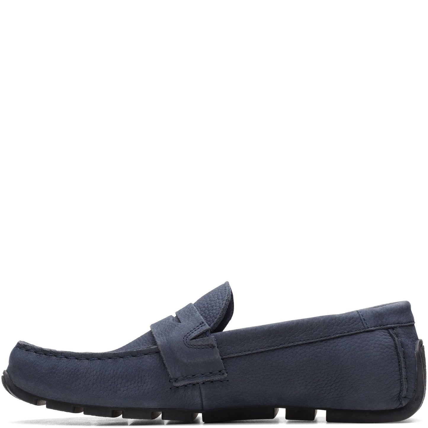 CLARKS vyriški mėlyni laisvalaikio batai mokasinai Oswick Bar Mocasins