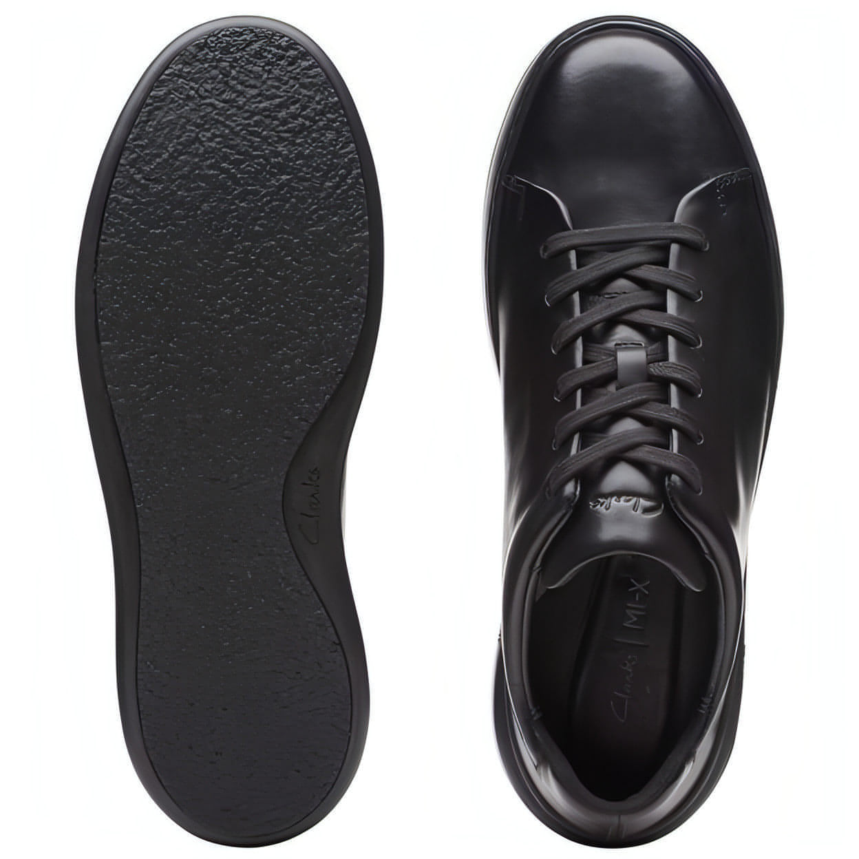 CLARKS vyriški juodi laisvalaikio batai