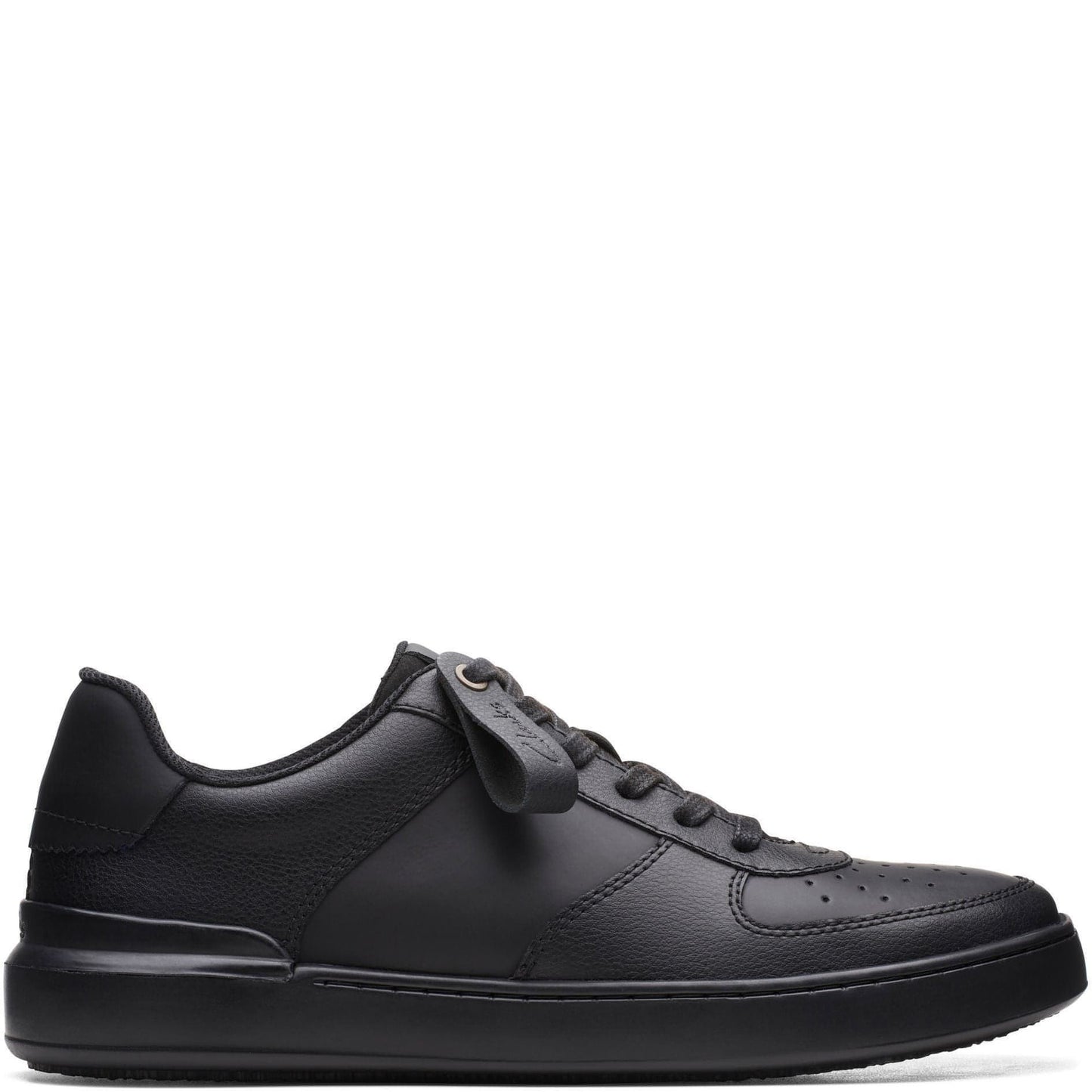 CLARKS vyriški juodi laisvalaikio batai  CourtLite Tie Sport Shoe