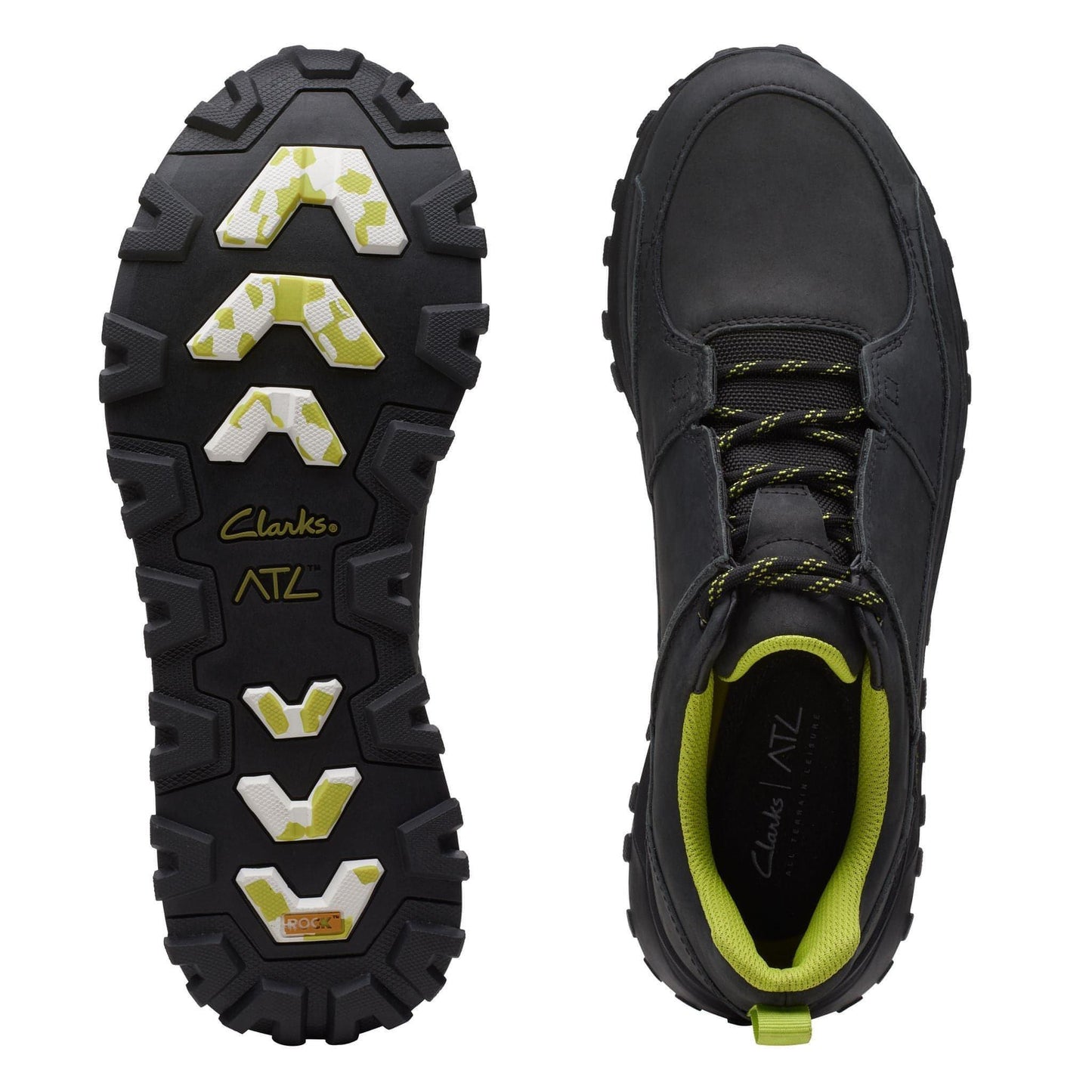 CLARKS vyriški juodi laisvalaikio batai ATL Trek Run sport shoe