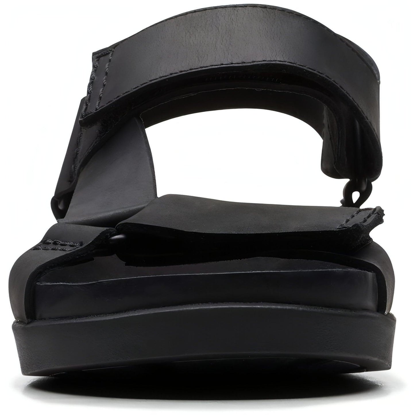 CLARKS vyriškos juodos basutės Sunder Range Sandals