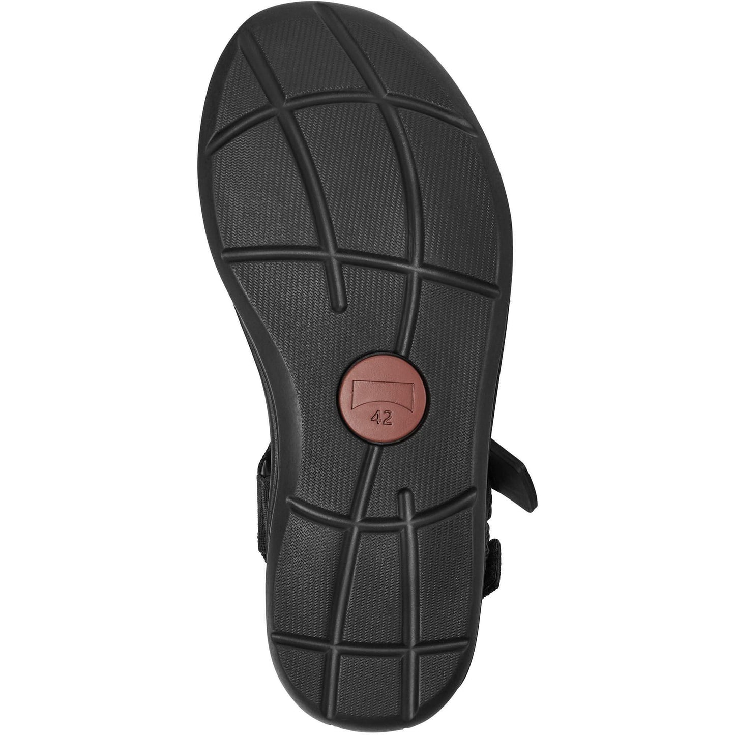 CAMPER vyriškos juodos basutės Match Sandals