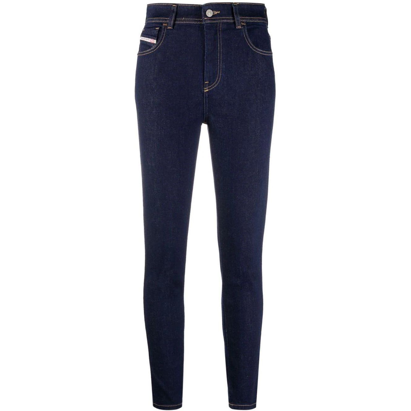 DIESEL moteriški mėlyni džinsai 1984 slandy-high l.32 trousers