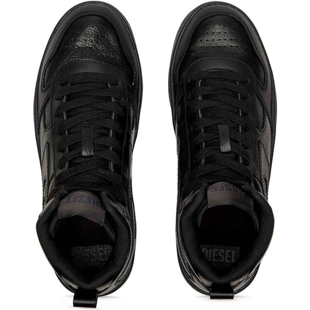 DIESEL vyriški juodi aulinukai UKIYO Sneakers