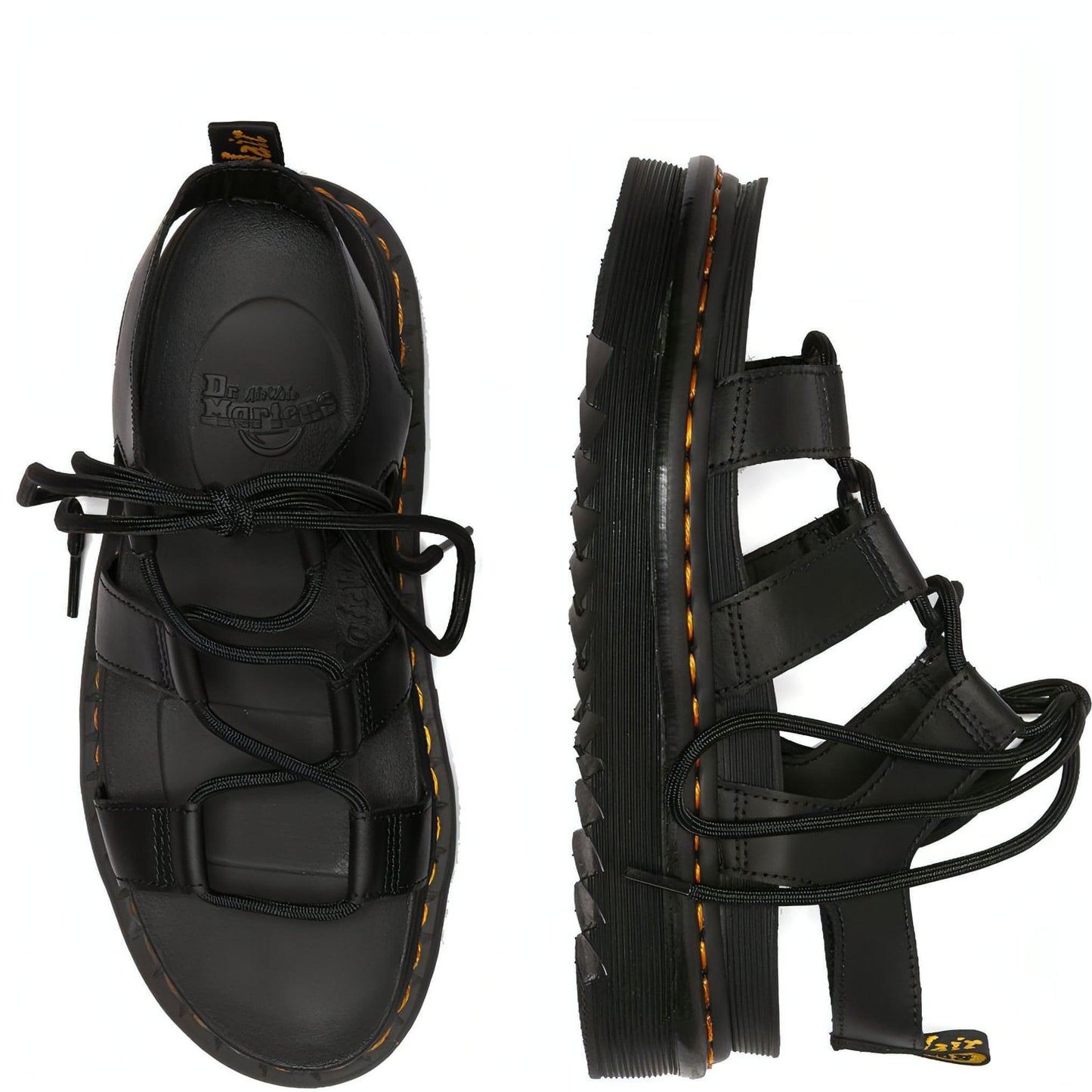 DR. MARTENS moteriškos juodos basutės Nartilla hydro sandals