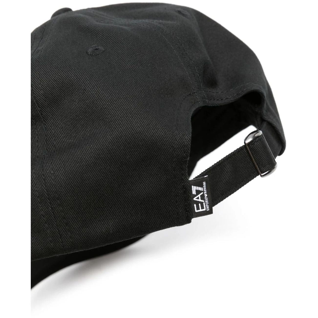 EA7 vyriška/moteriška juoda kepurė su snapeliu Baseball hat
