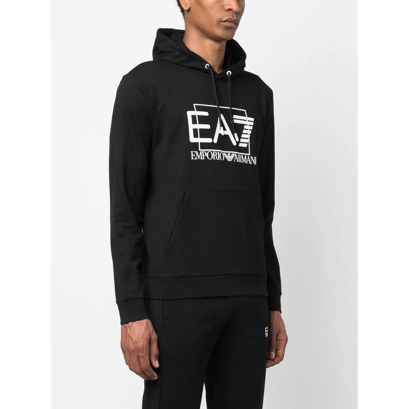 EA7 vyriškas juodas džemperis