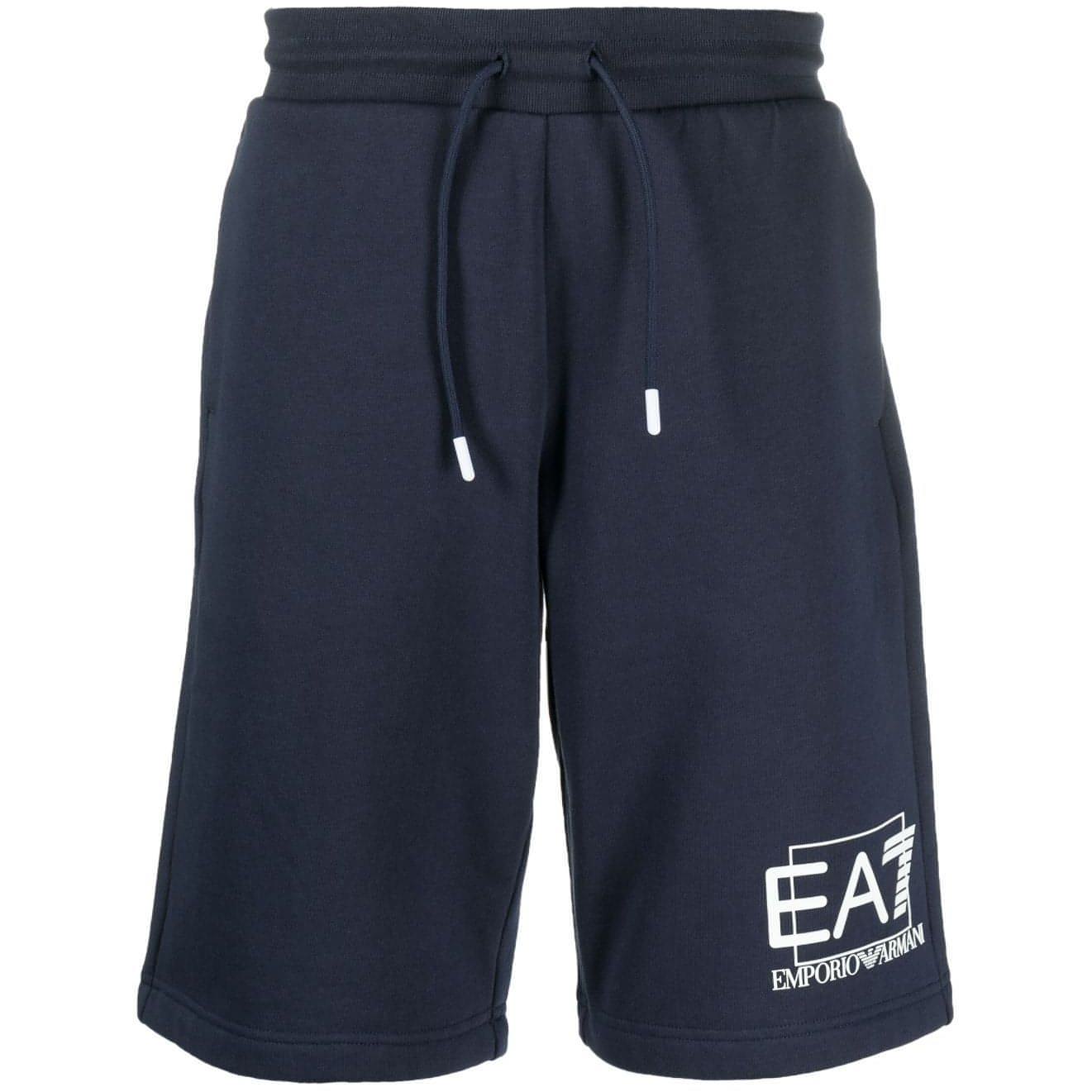 EA7 vyriški mėlyni šortai