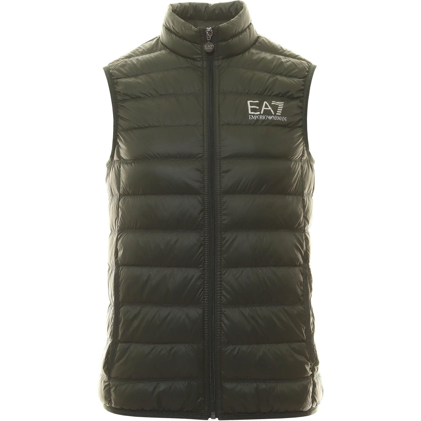 EA7 vyriška pilka pūkinė liemenė Down waistcoat