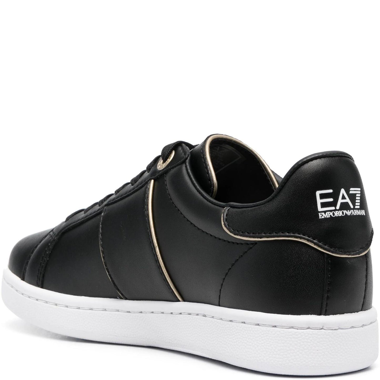 EA7 moteriški juodi laisvalaikio bateliai Sneaker