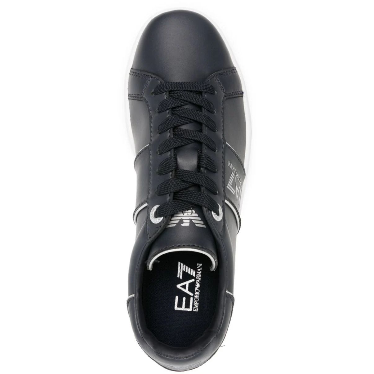 EA7 moteriški mėlyni laisvalaikio bateliai Sneaker