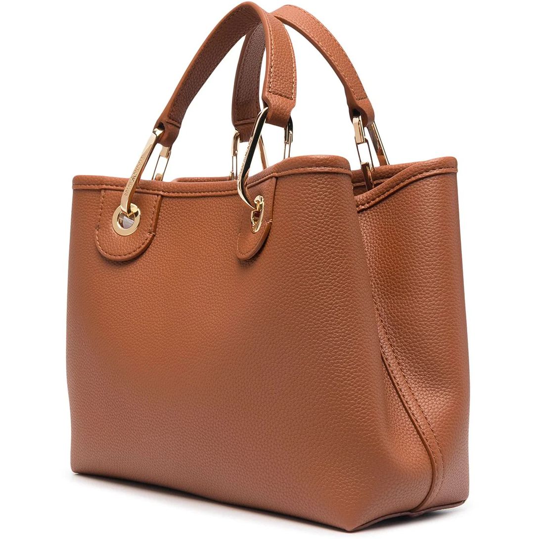 EMPORIO ARMANI moteriška ruda rankinė Shopping bag