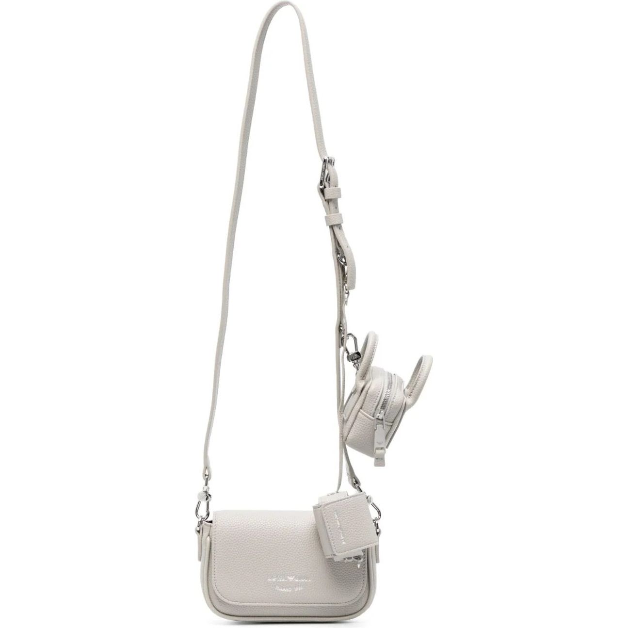 EMPORIO ARMANI moteriška šviesi rankinė per petį Mini bag