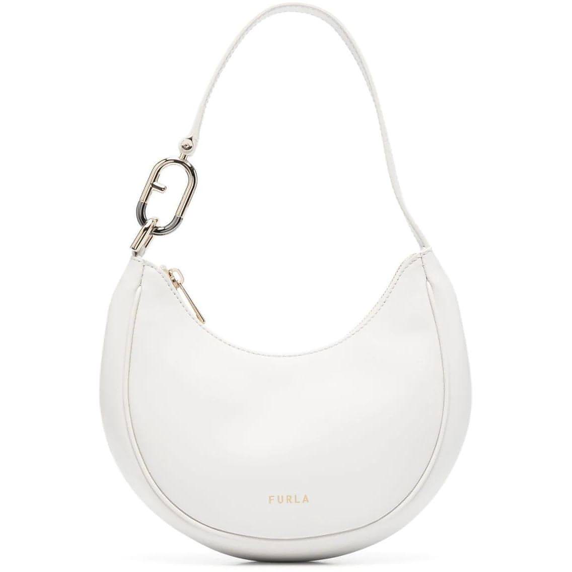 FURLA moteriška balta rankinė Furla primavera shoulder bag