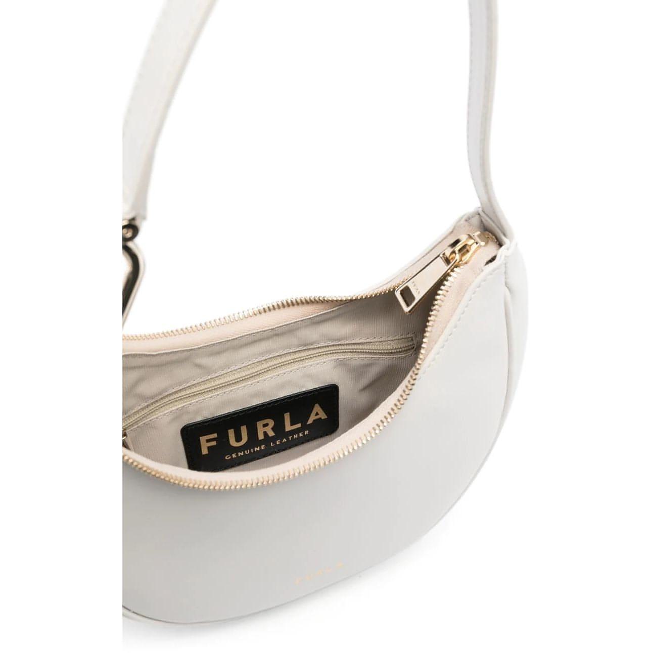 FURLA moteriška balta rankinė Furla primavera shoulder bag