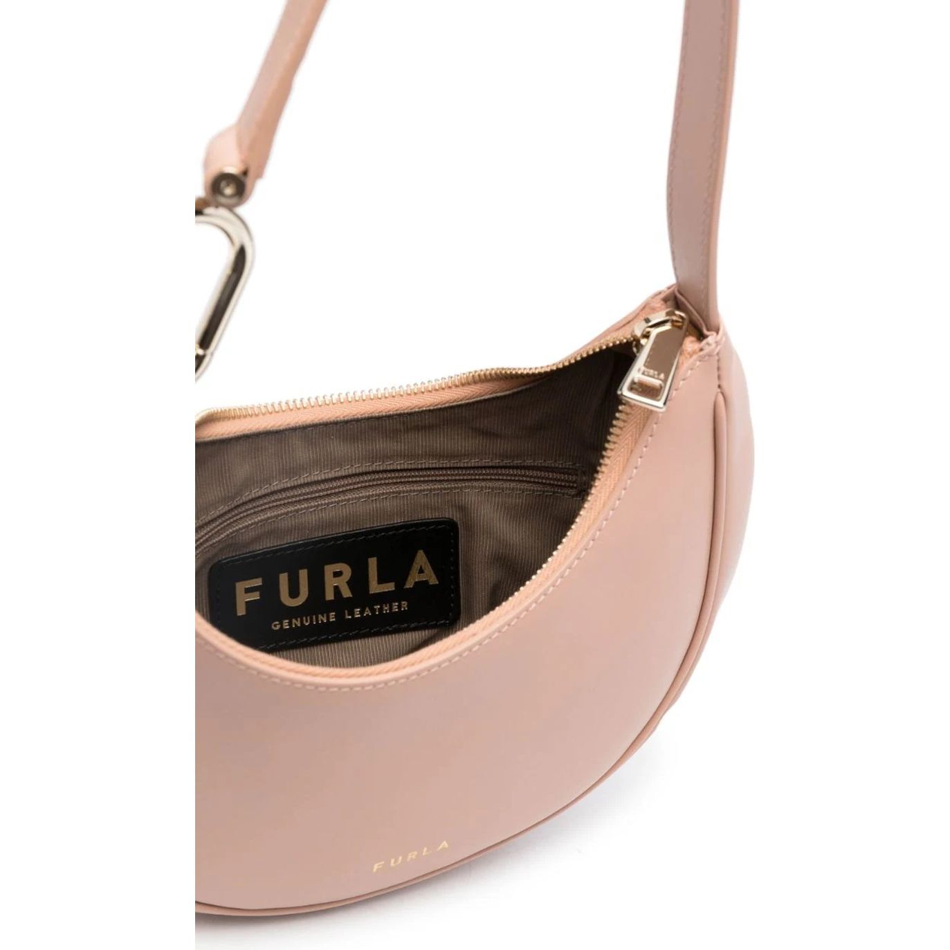 FURLA moteriška rožinė rankinė per petį Furla primavera s shoulder bag