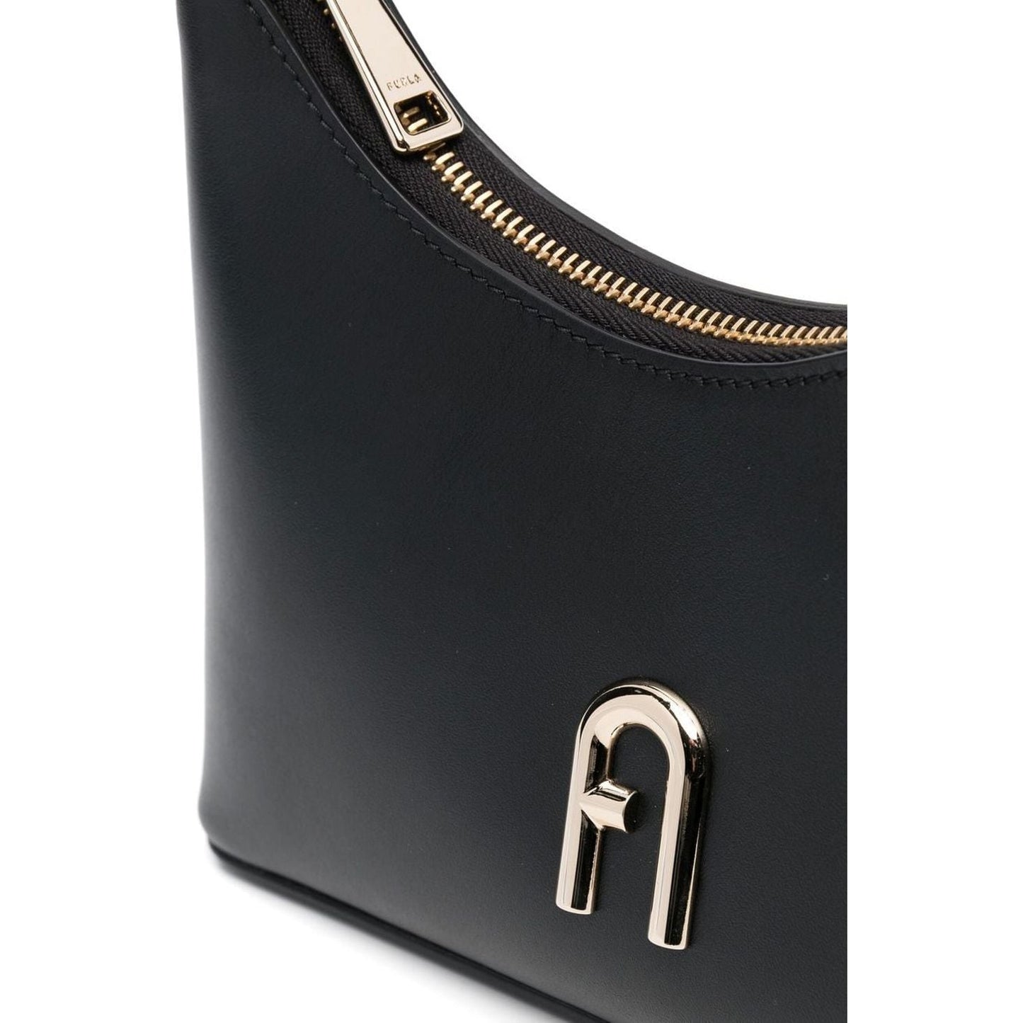 FURLA moteriška juoda rankinė per petį Furla diamante shoulder bag