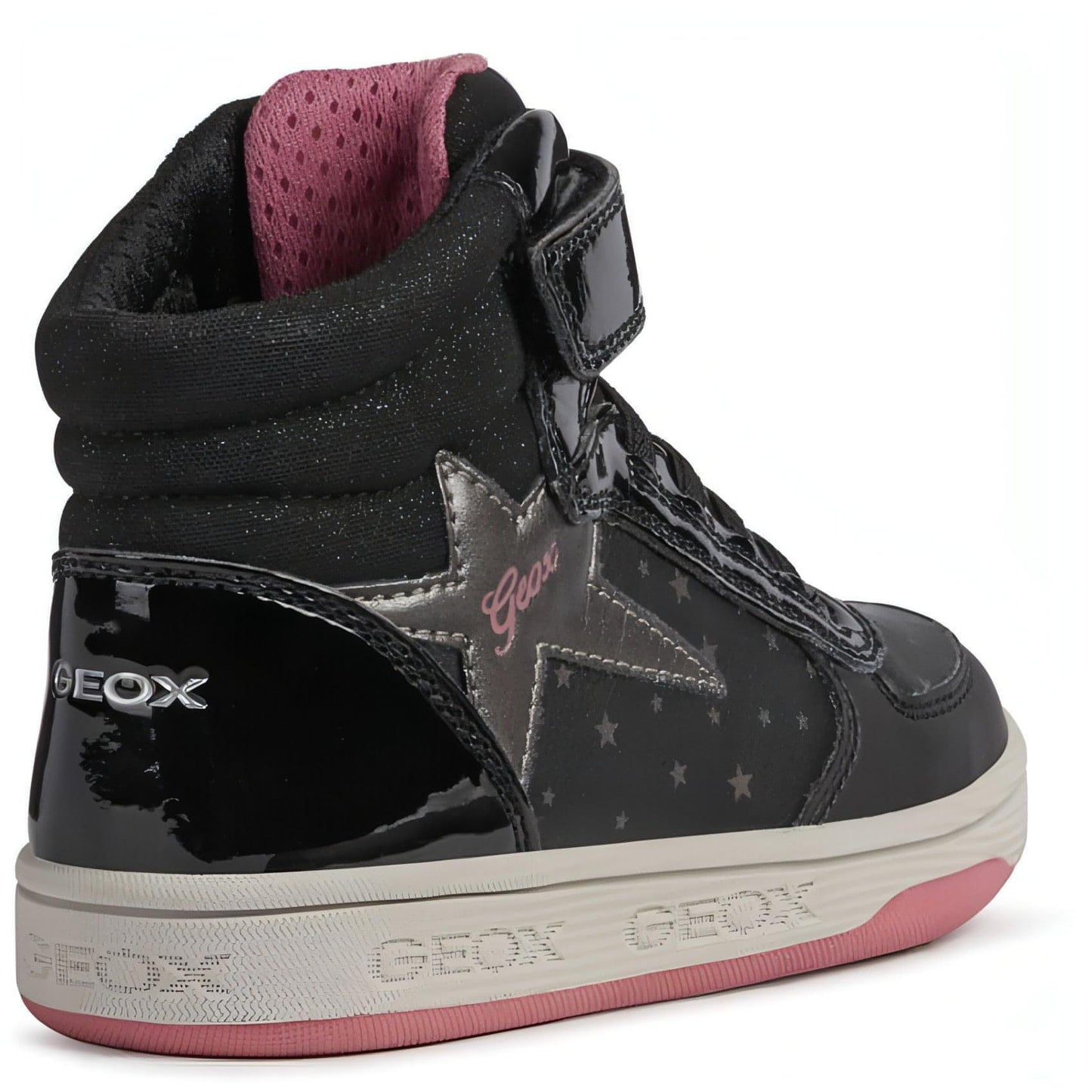 GEOX vaikiški juodi laisvalaikio batai - aulinukai mergaitėms MALTIN BOOTIES