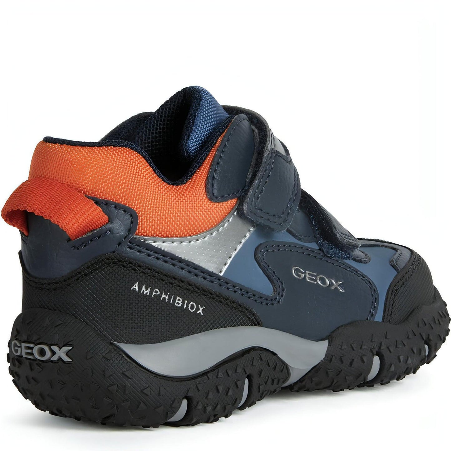 GEOX vaikiški mėlyni laisvalaikio bateliai berniukams  baltic abx sport shoe