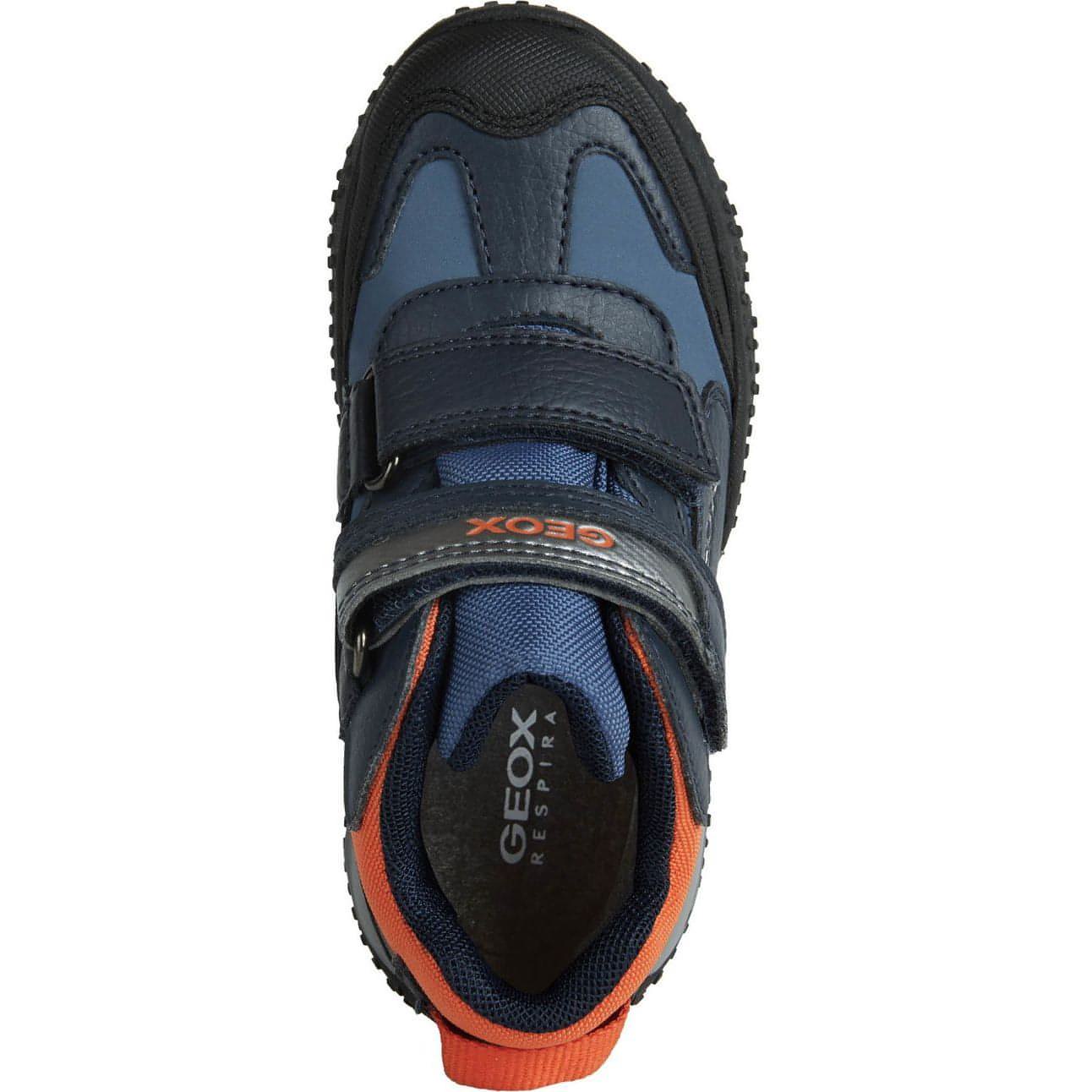 GEOX vaikiški mėlyni laisvalaikio bateliai berniukams  baltic abx sport shoe