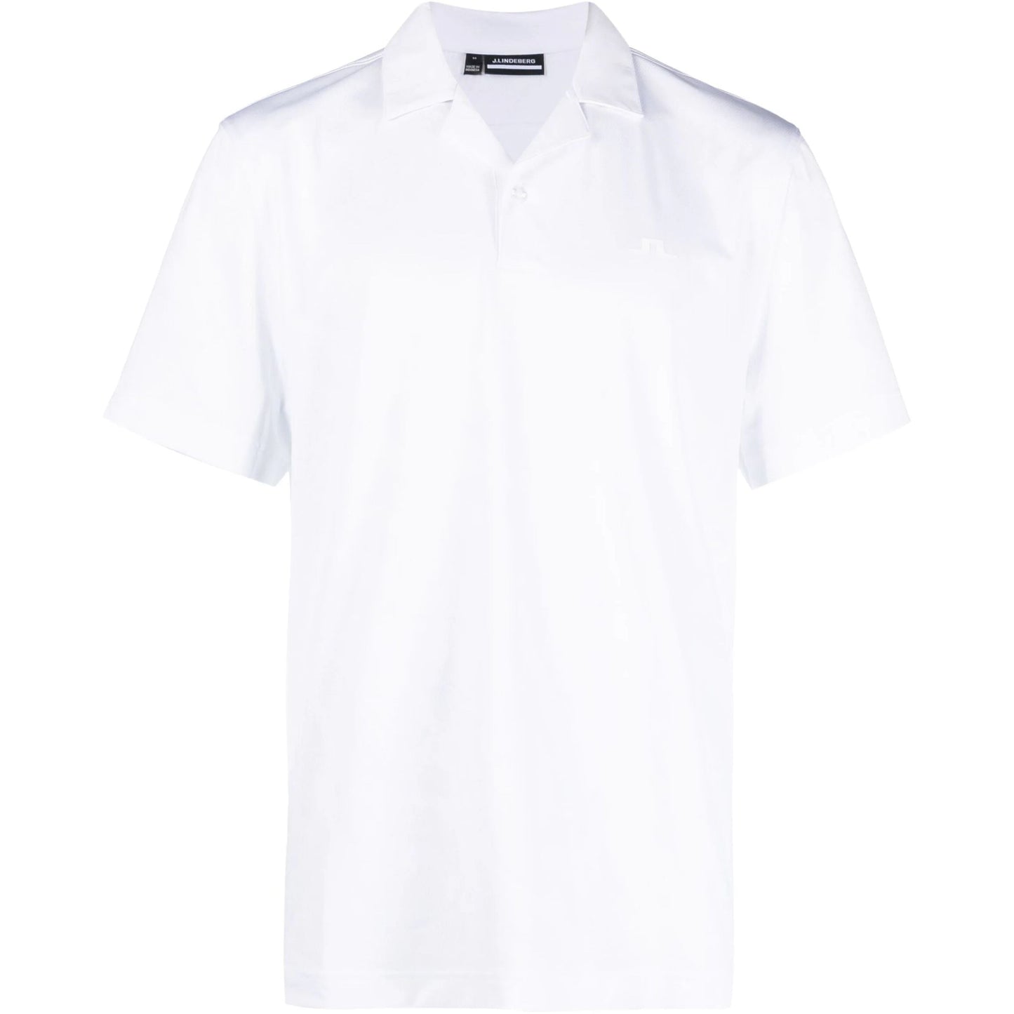 J.LINDEBERG vyriški balti Polo marškinėliai Resort relaxed polo