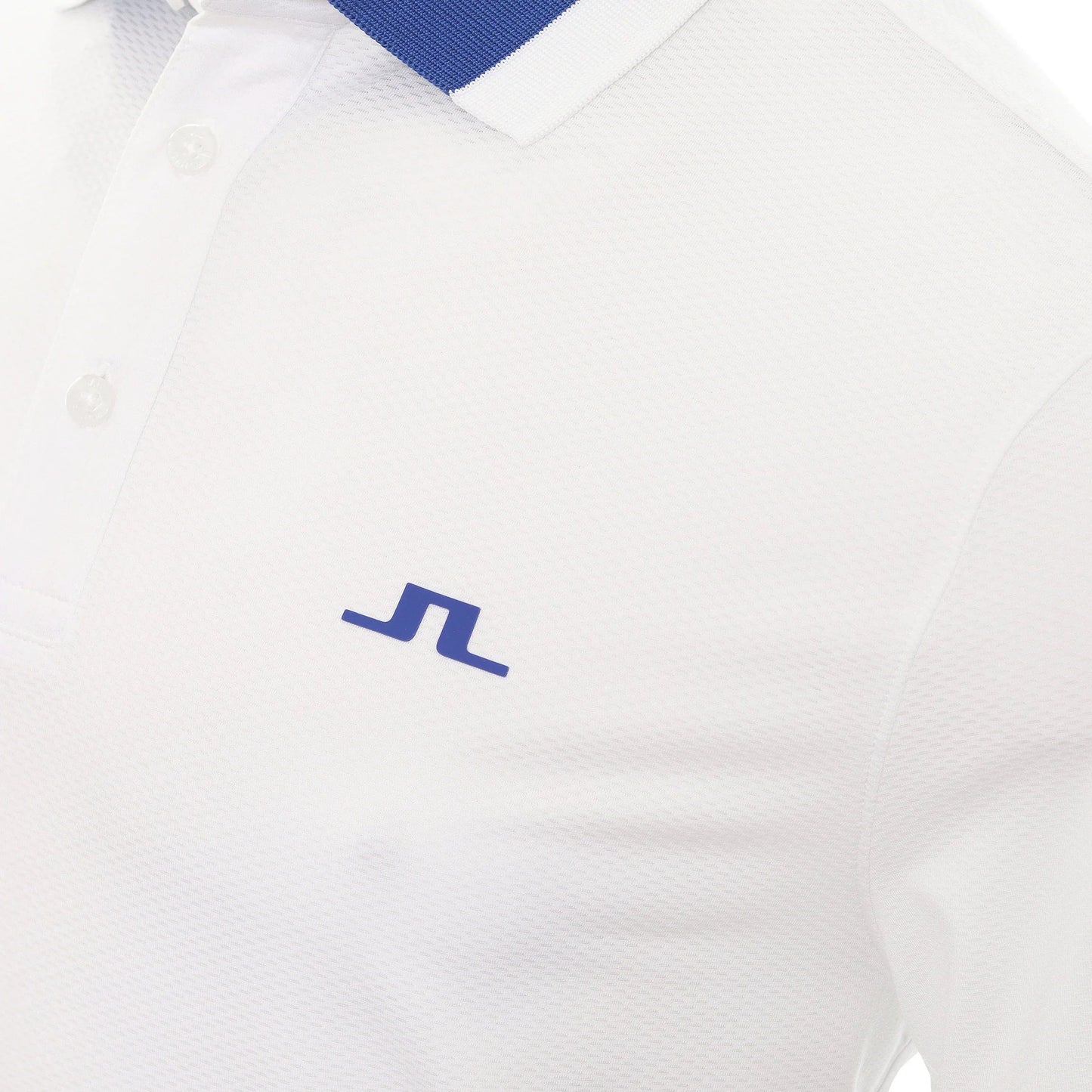 J.LINDEBERG vyriški balti Polo marškinėliai Benji regular fit polo
