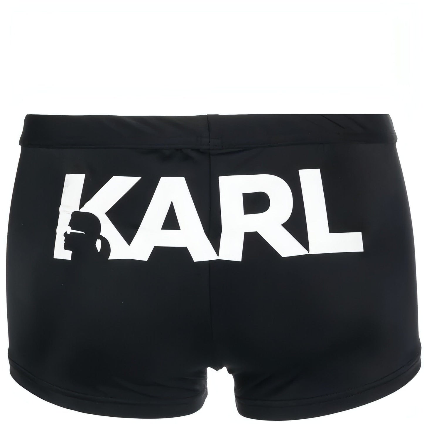 KARL LAGERFELD vyriškos juodos glaudės Karl logo trunk