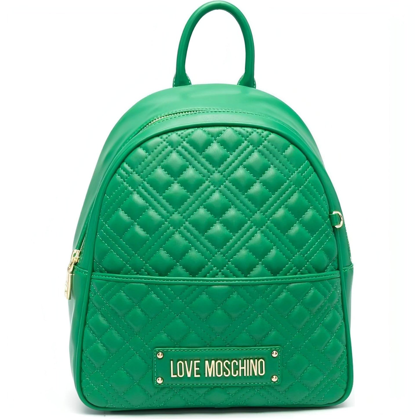 LOVE MOSCHINO moteriška žalia kuprinė Backpack