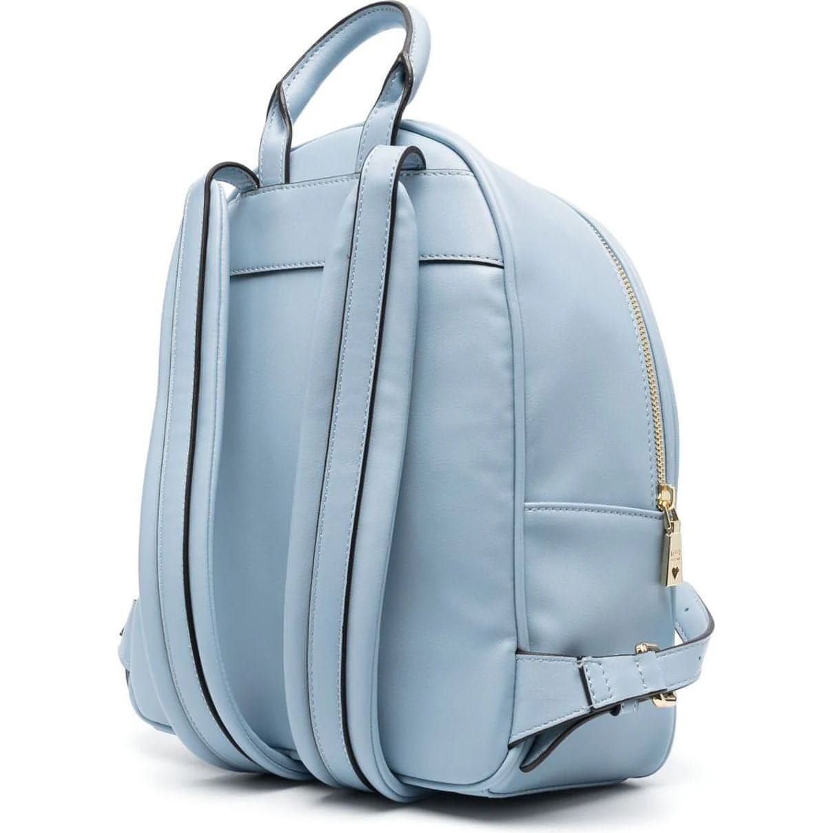 LOVE MOSCHINO moteriška mėlyna kuprinė Backpack