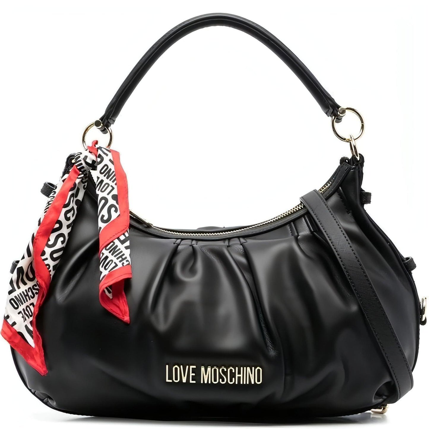 LOVE MOSCHINO moteriška juoda rankinė Top handle shoulder bag
