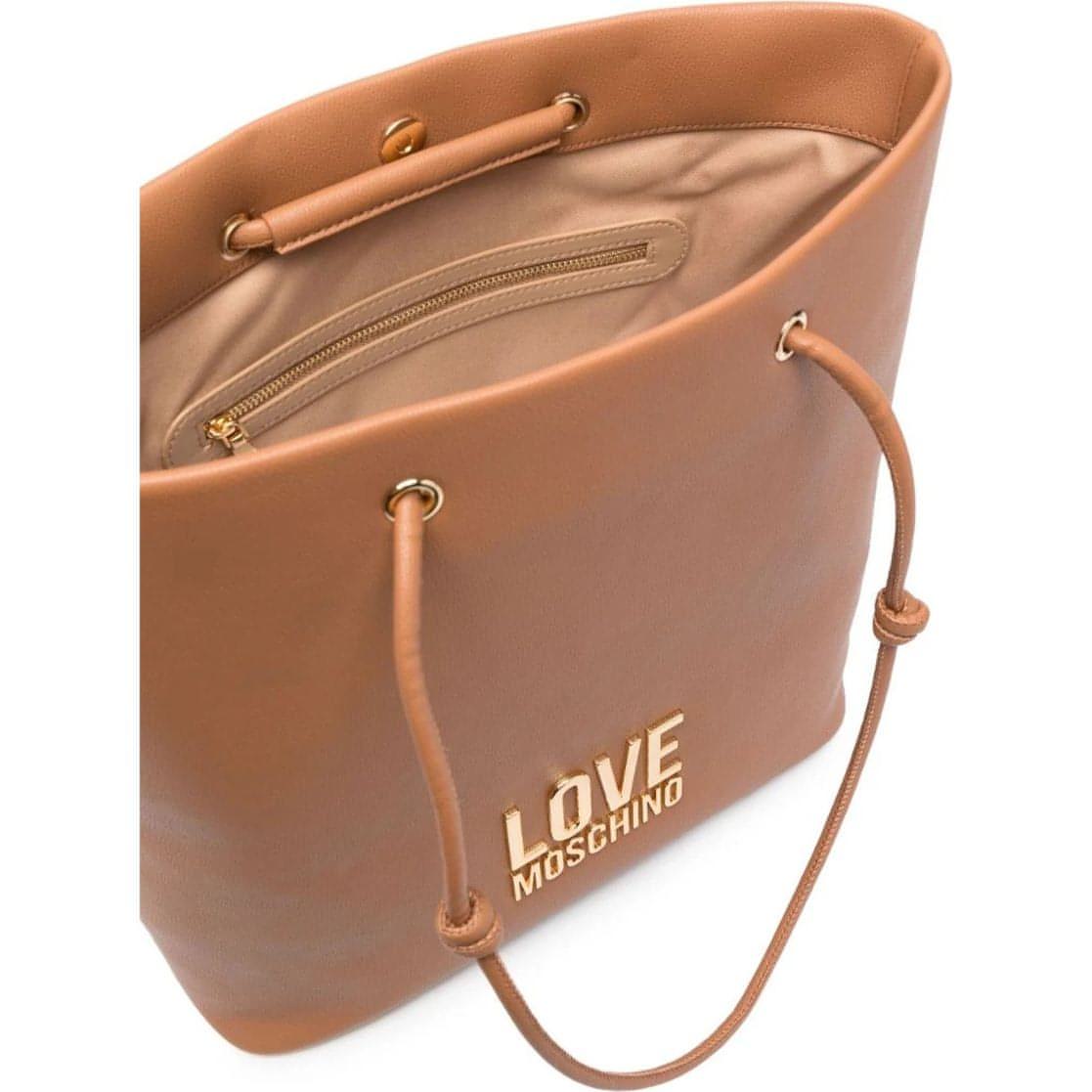 LOVE MOSCHINO moteriška ruda rankinė Tote bag