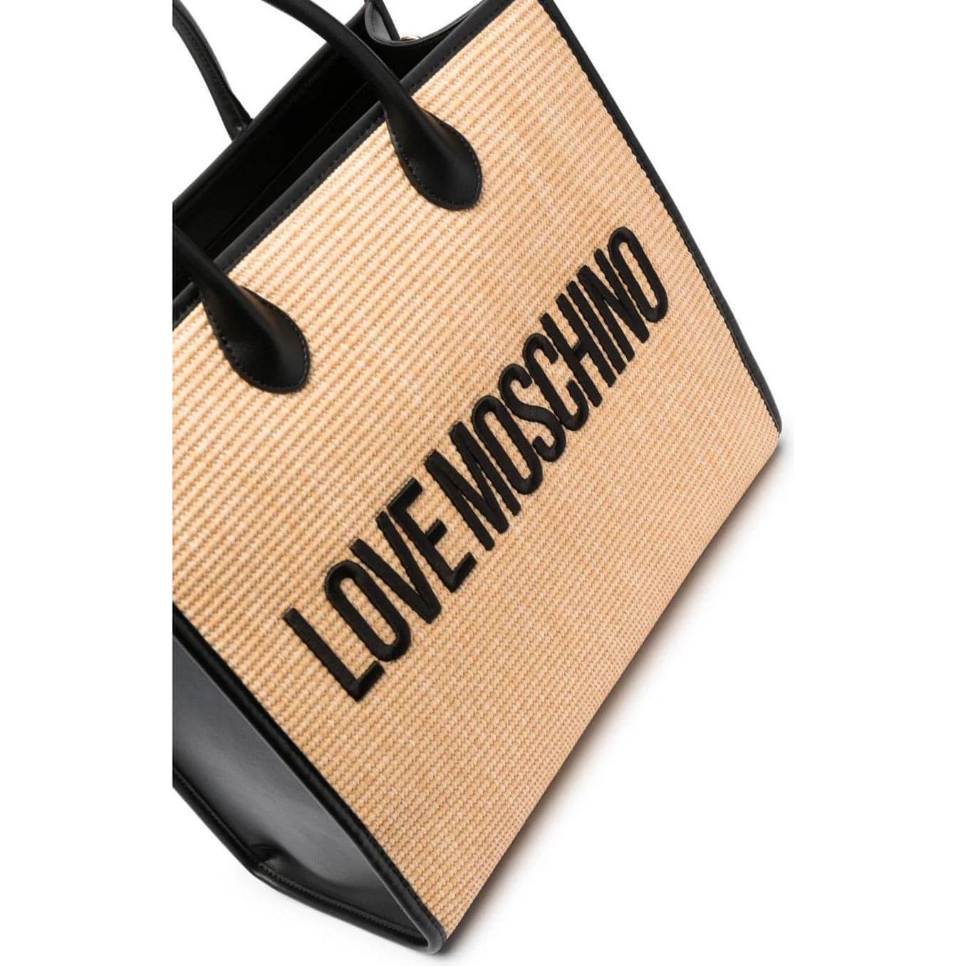 LOVE MOSCHINO moteriška juoda rankinė Tote bag