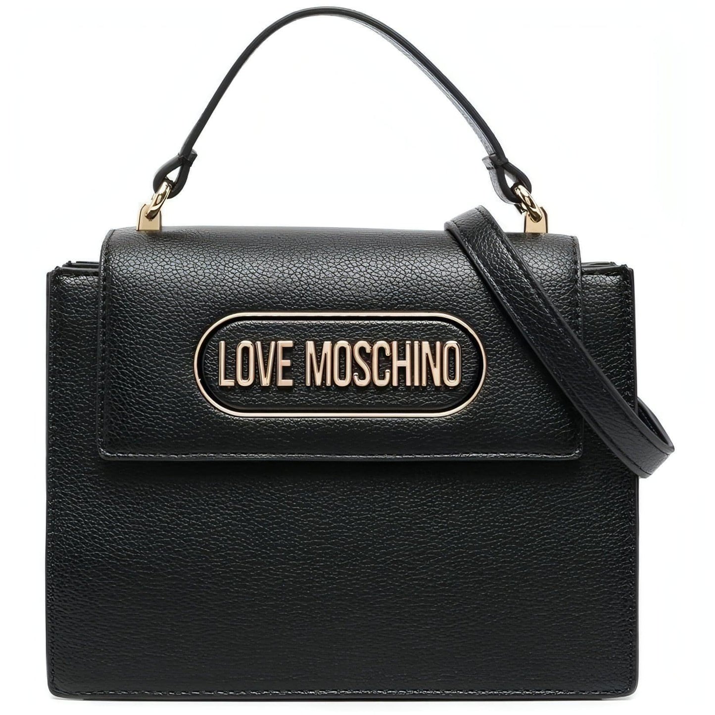 LOVE MOSCHINO moteriška juoda rankinė Top handle handbag