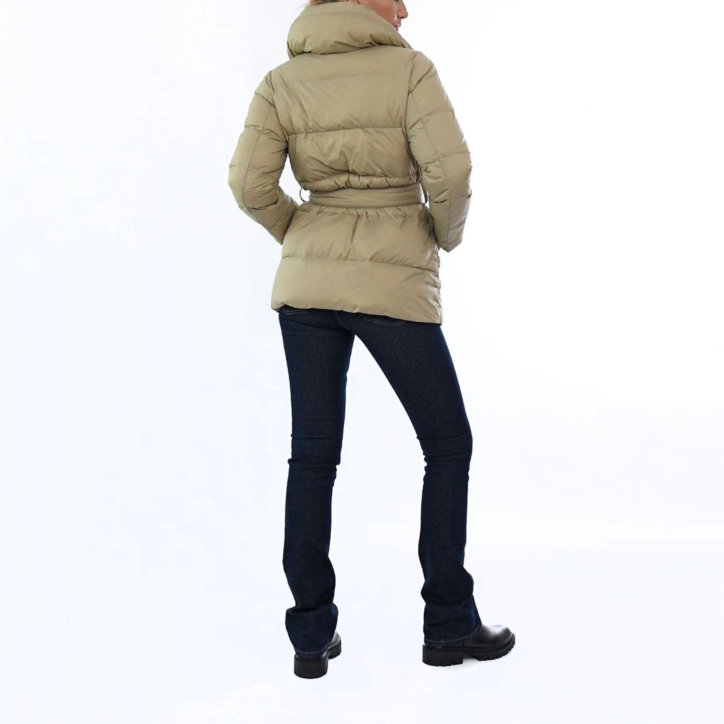 LAUREN RALPH LAUREN moteriškas šviesus pūstas paltas 3/4 bltd sd insulated coat