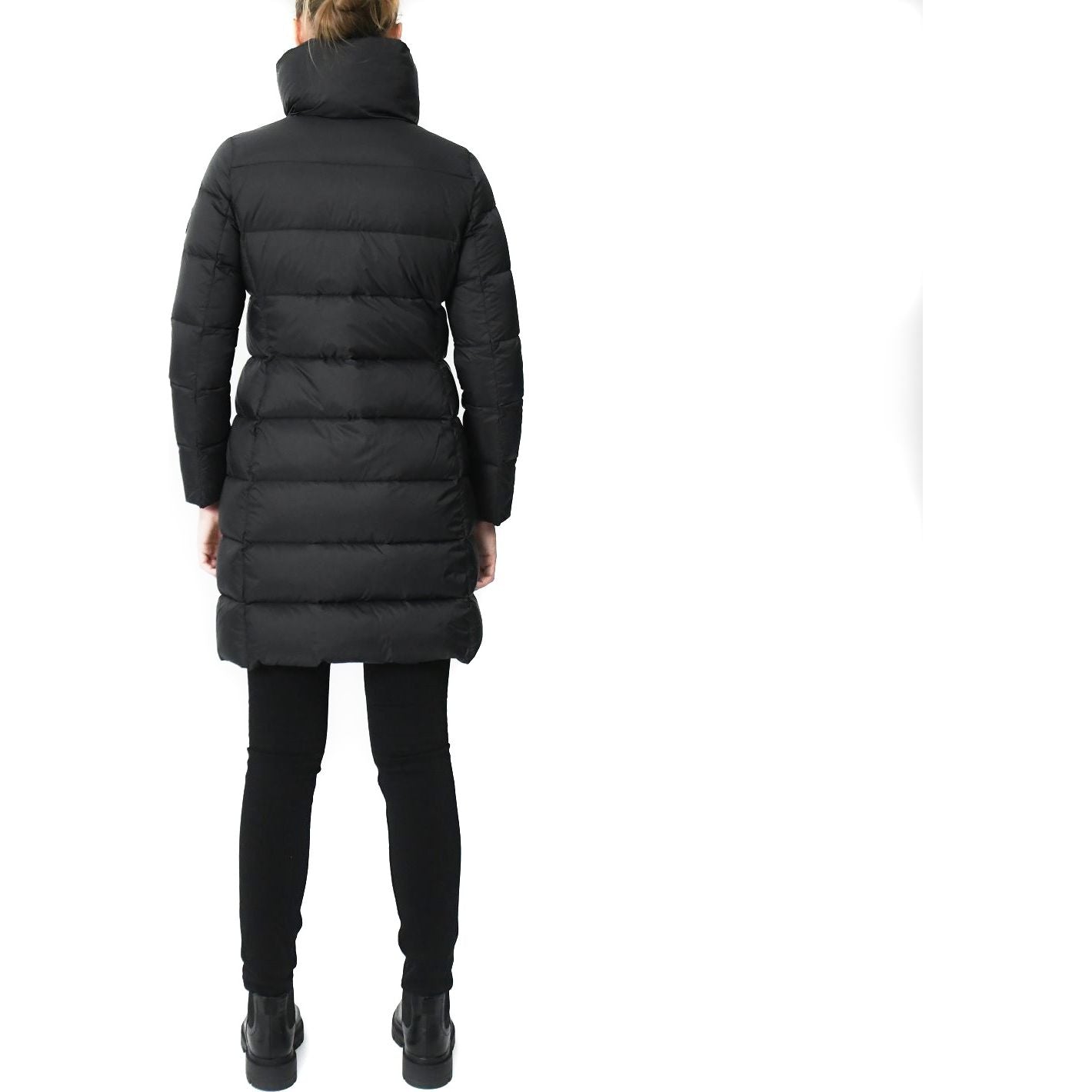LAUREN RALPH LAUREN moteriškas juodas pūstas paltas 3/4 loft d insulated coat