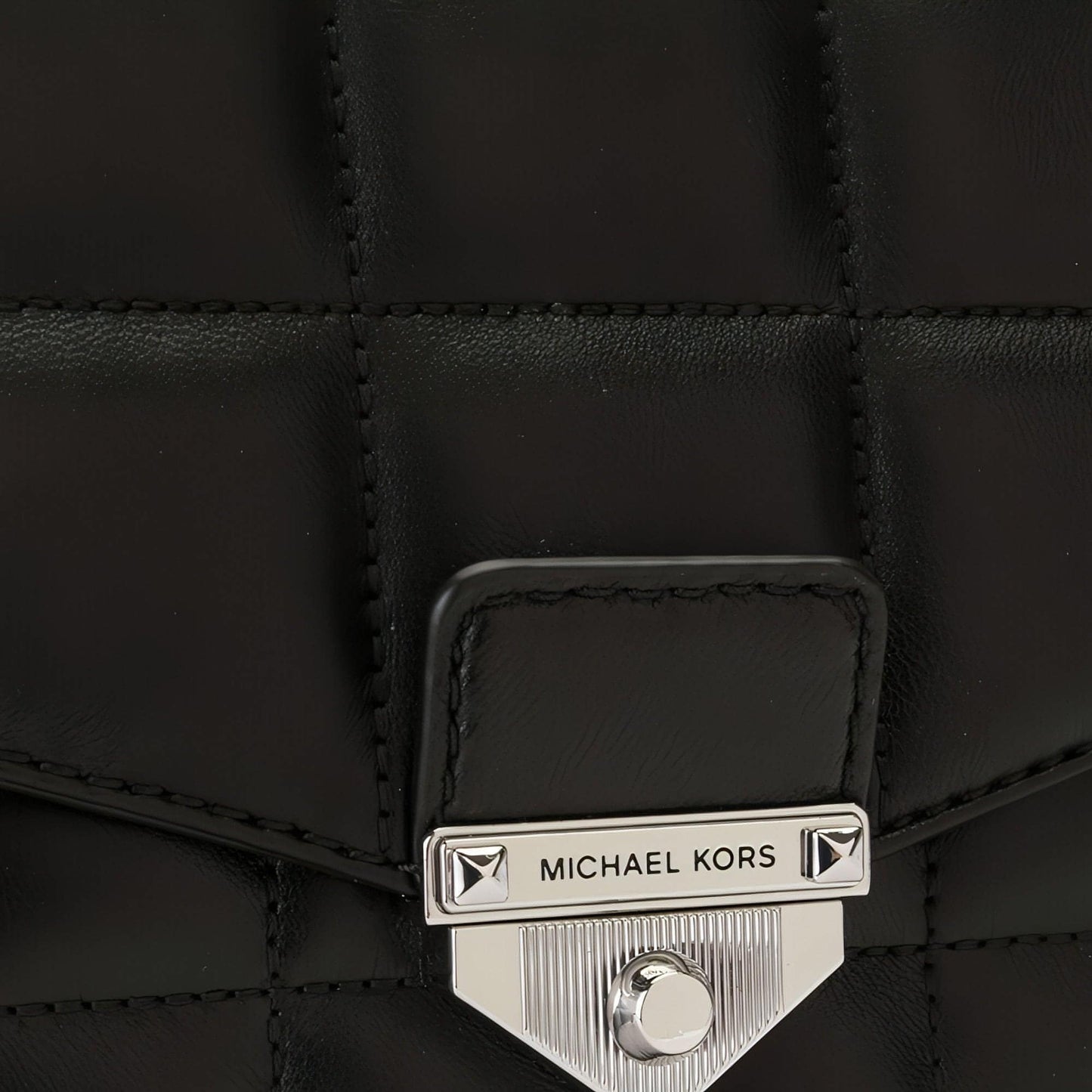 MICHAEL KORS moteriška juoda rankinė per petį SM chain shoulder bag