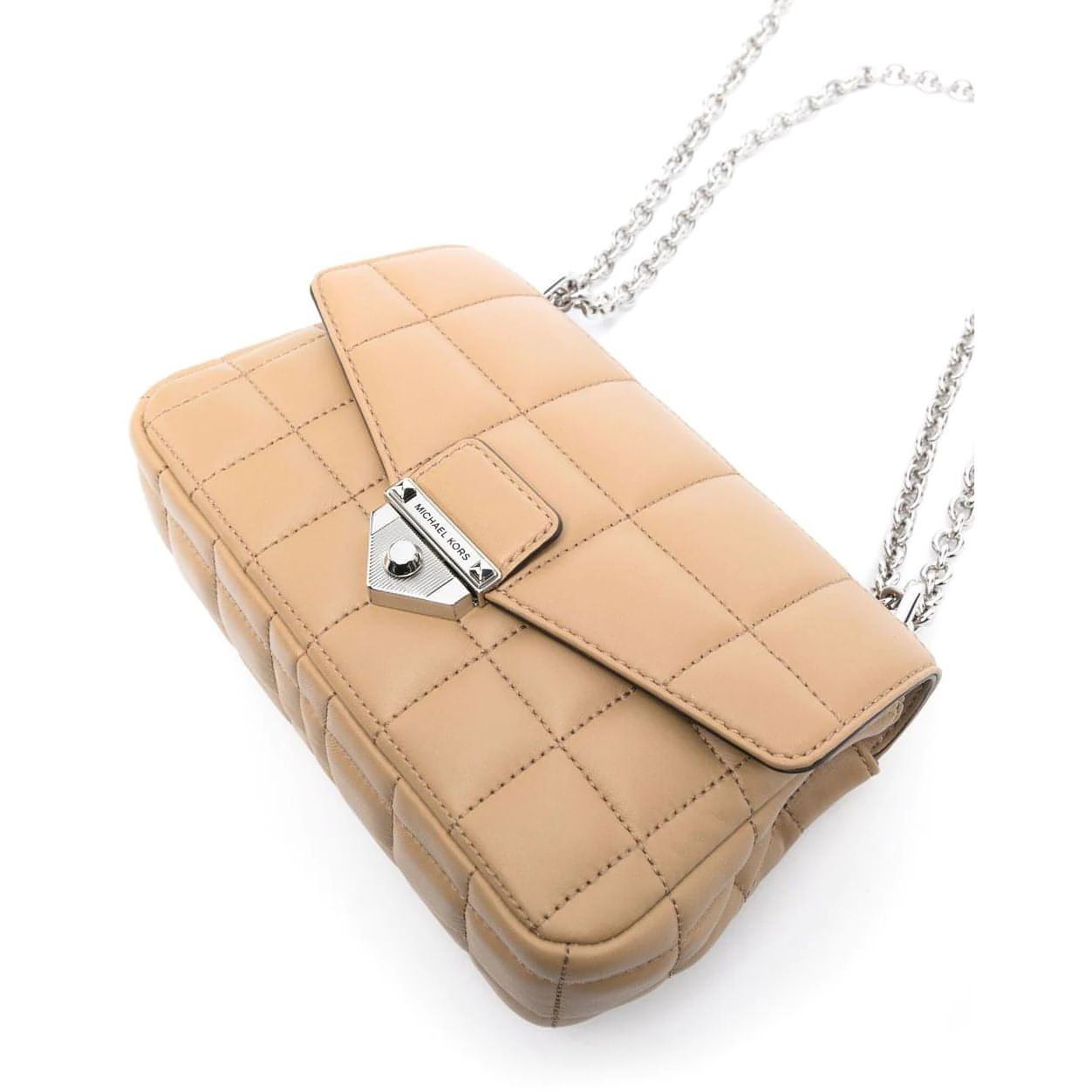 MICHAEL KORS moteriška ruda rankinė per petį SM chain shoulder bag