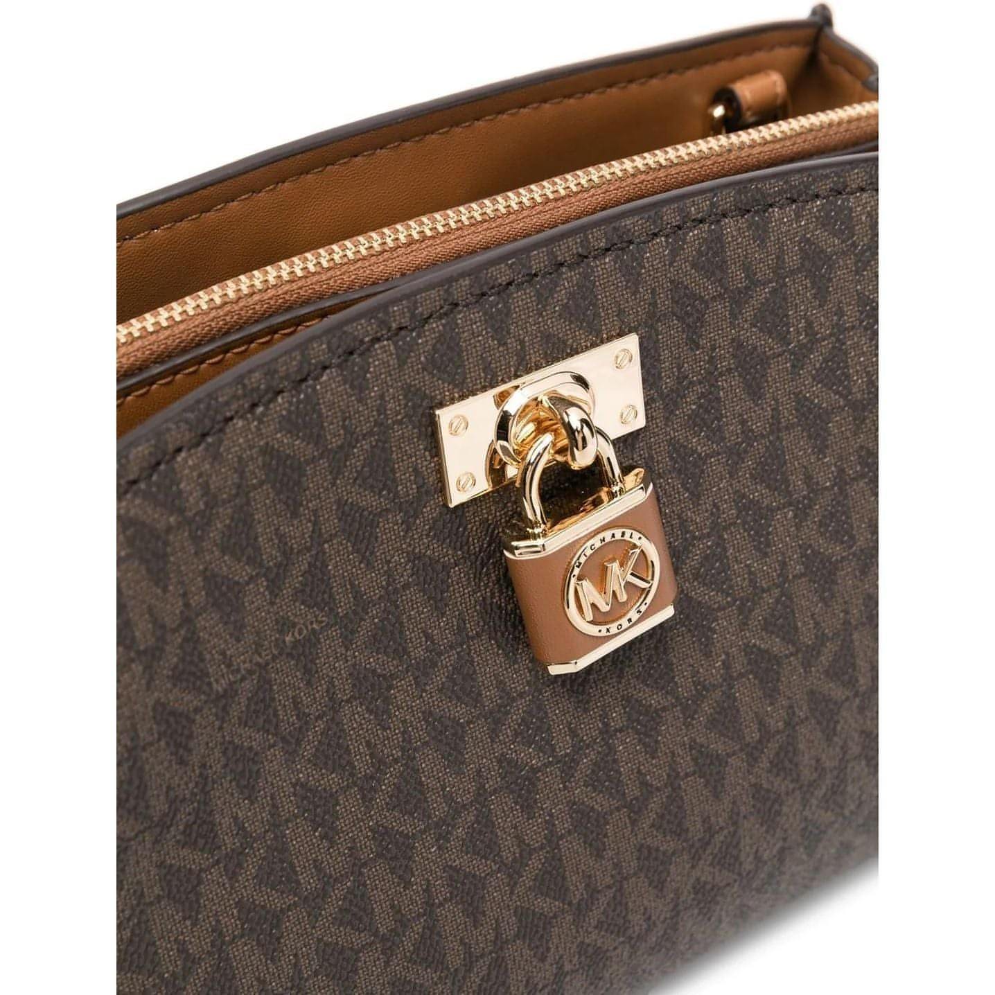 MICHAEL KORS moteriška ruda rankinė per petį MD messenger bag