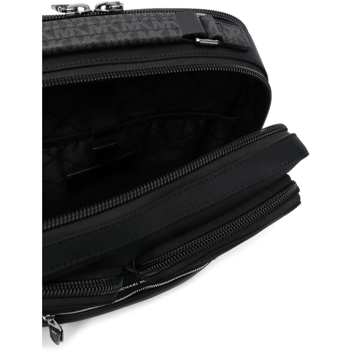 MICHAEL KORS vyriška juoda kuprinė Business backpack multi pockets