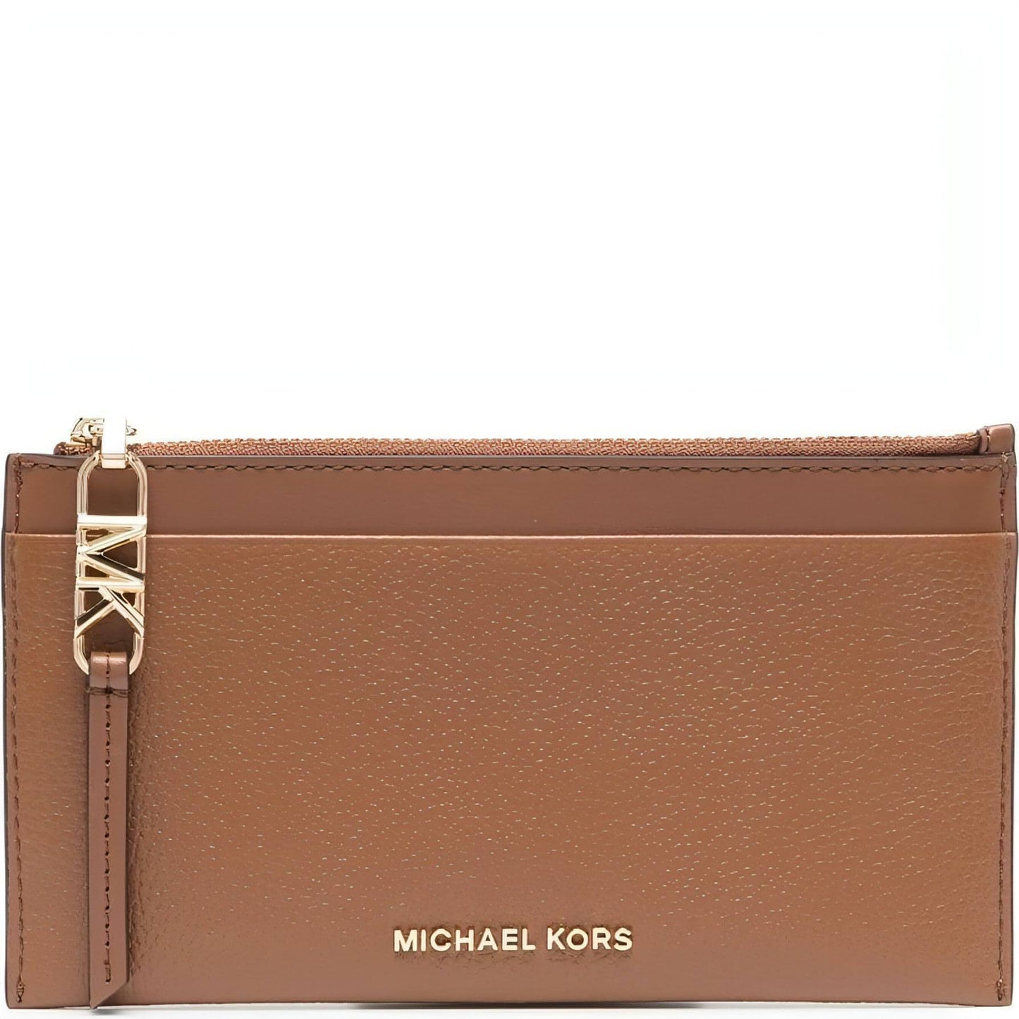 MICHAEL KORS moteriška ruda piniginė LG zip card case