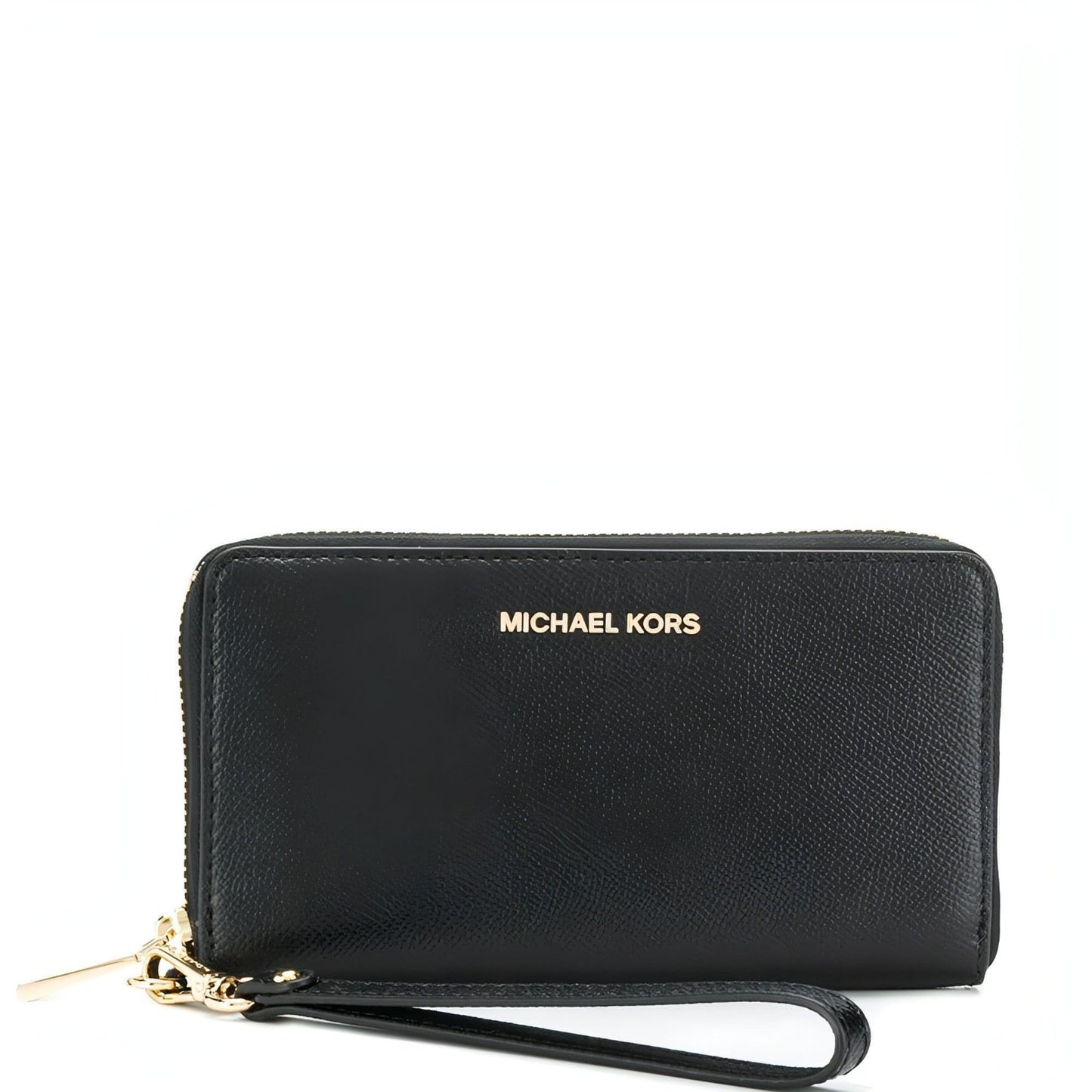 MICHAEL KORS moteriška juoda piniginė Large phone case wallet