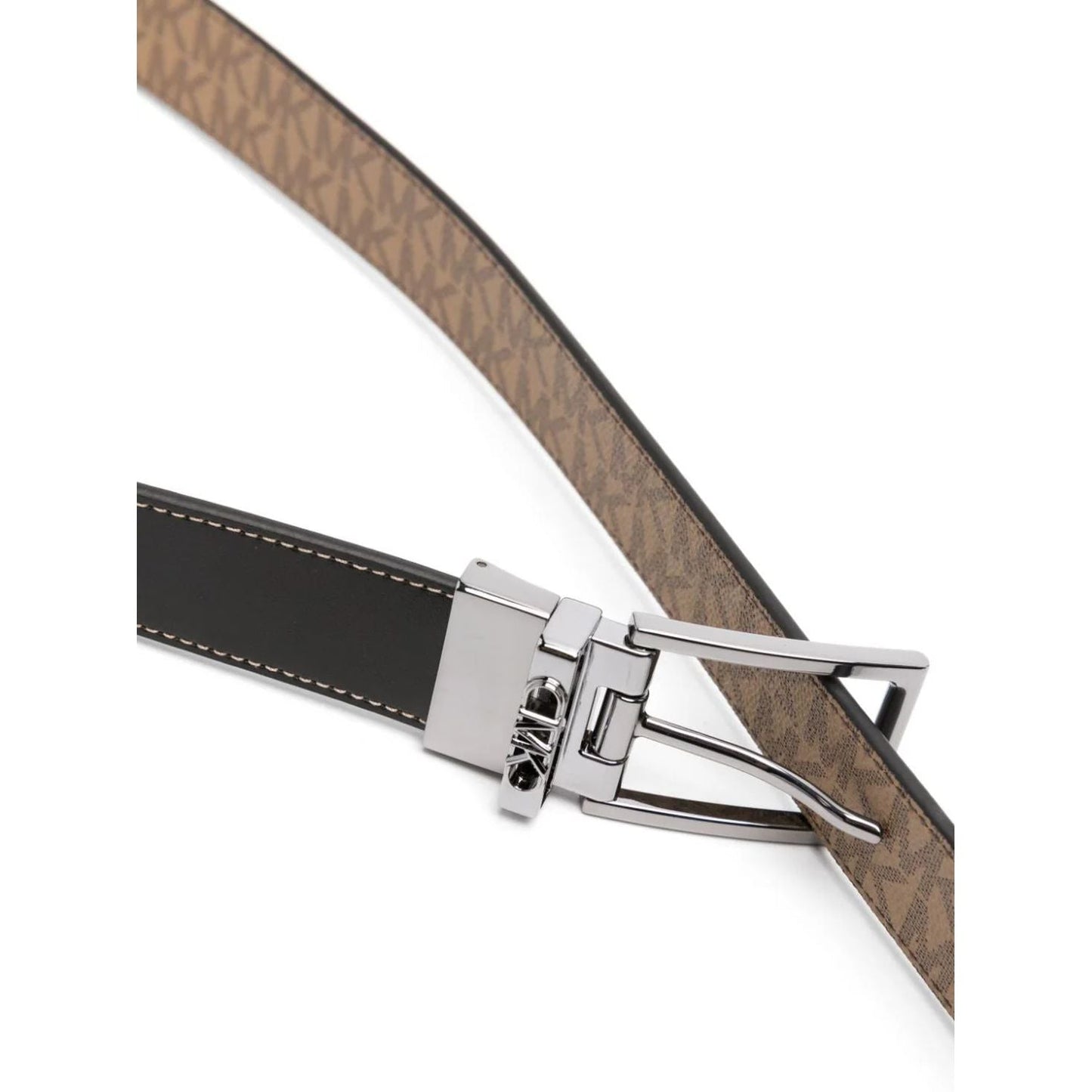 MICHAEL KORS vyriškas rudas diržas 31mm ctfr emp dress belt