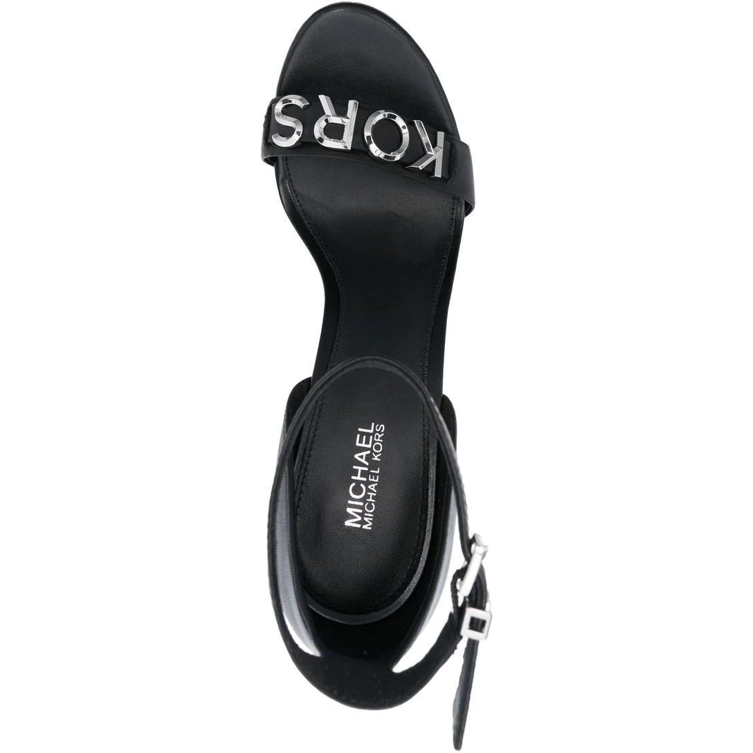 MICHAEL KORS moteriški juodi bateliai  Jordyn platform sandal