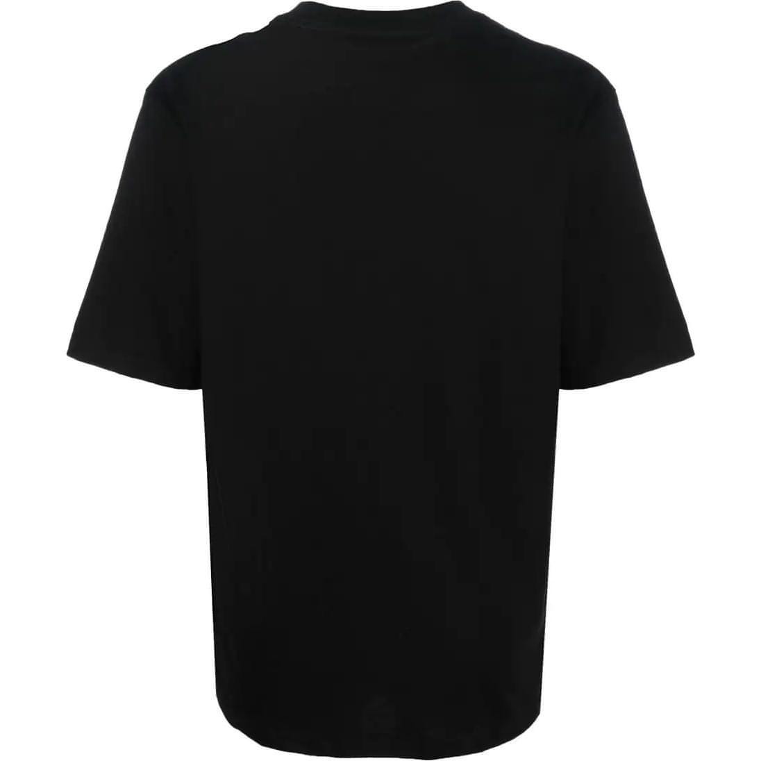 MICHAEL KORS vyriški juodi marškinėliai Emb logo tee